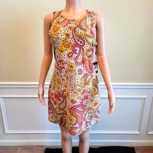 New (w/Tags) Tommy Hilfiger Paisley Print Dress (Size 10)